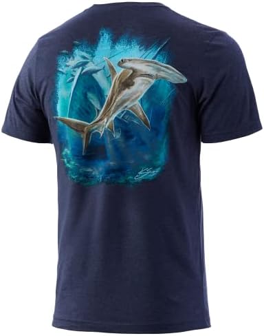 Huk's Kc Scott Short Shole Tee | חולצת טריקו של דיג